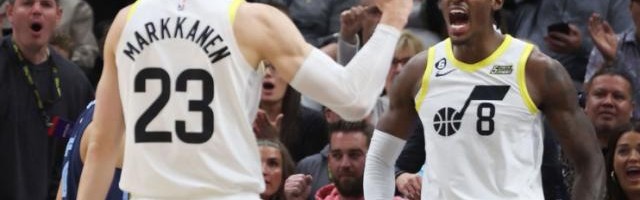 英超直播-【观察】少帅造最现代球队 爵士拒绝文班冲季后赛？