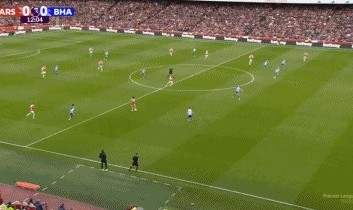 NBA直播-【英超】热苏斯破僵哈弗茨破网 阿森纳2比0胜布莱顿